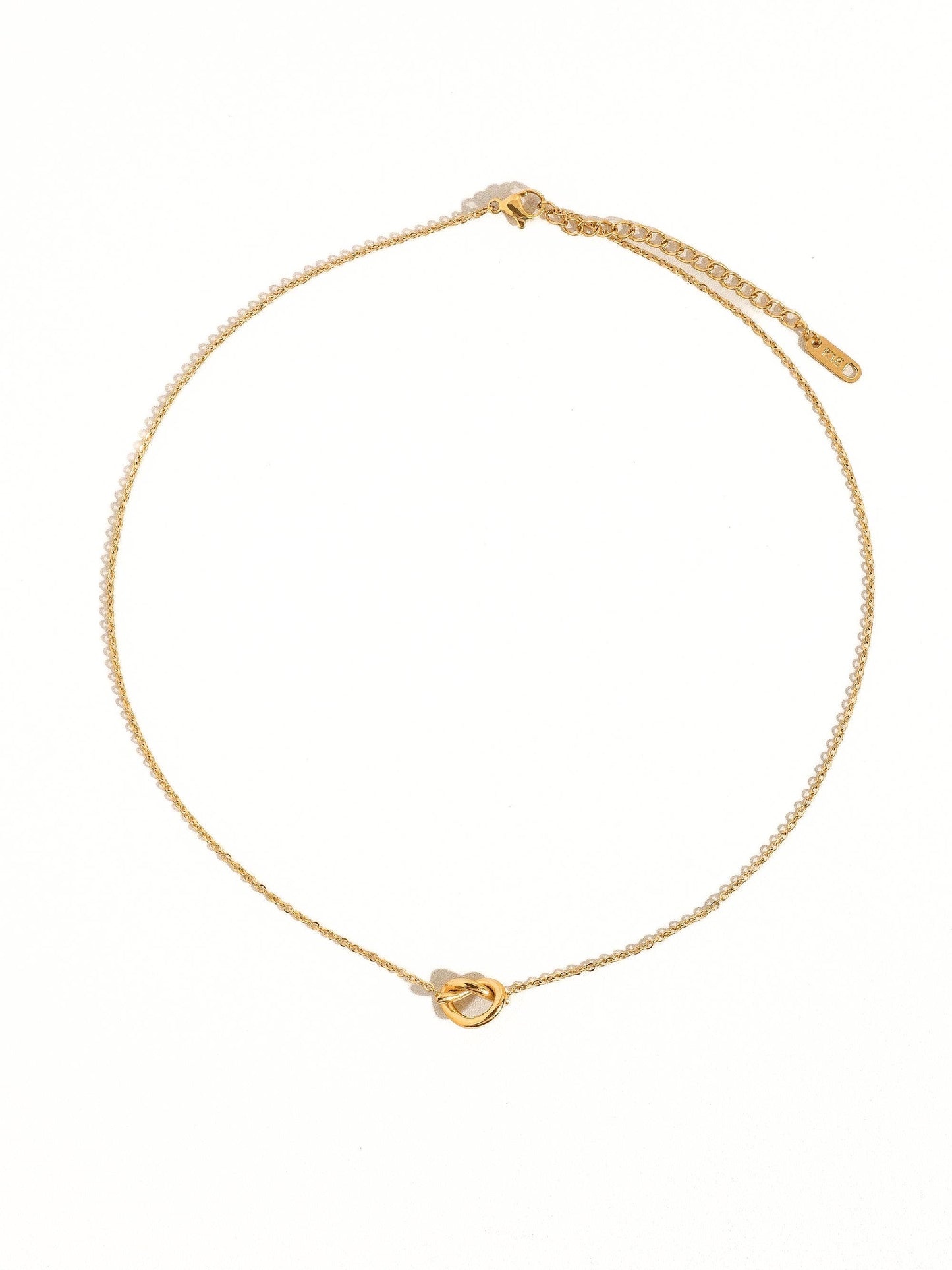 Aimee 18K Gold Petite Heart Non-Tarnish Necklace