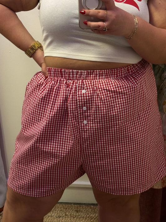 Pin Stripe Boxer Shorts