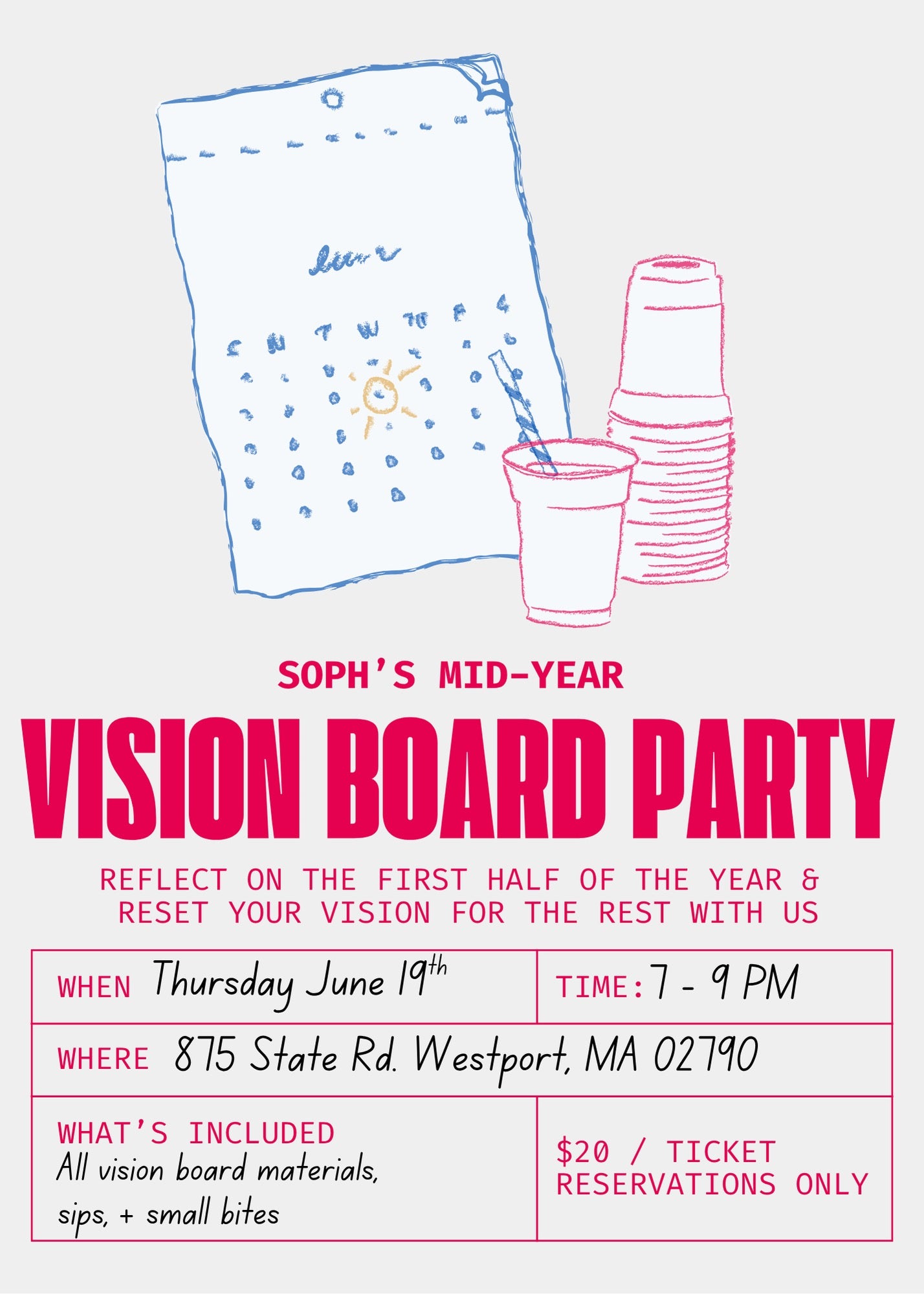 Mid-Year Vision Board Party