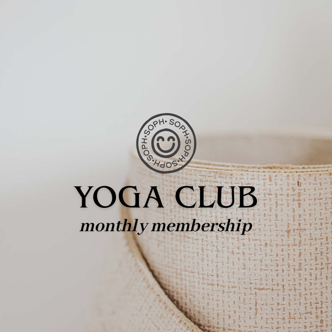 SOPH Yoga Club - Monthly Subscription