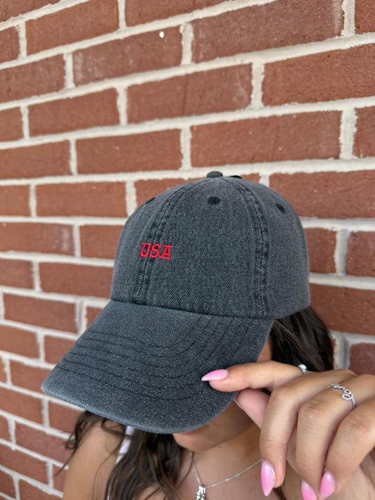 USA Denim Baseball Cap