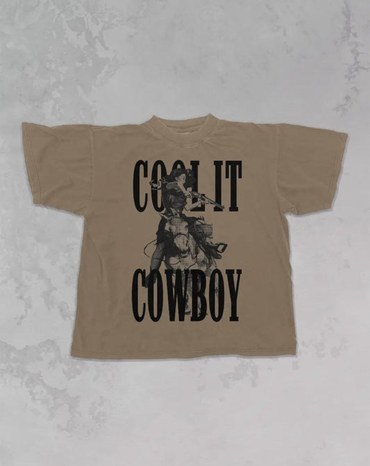 Cool It Cowboy Tee