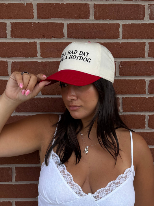 Bad Day to be a Hot Dog Trucker Hat