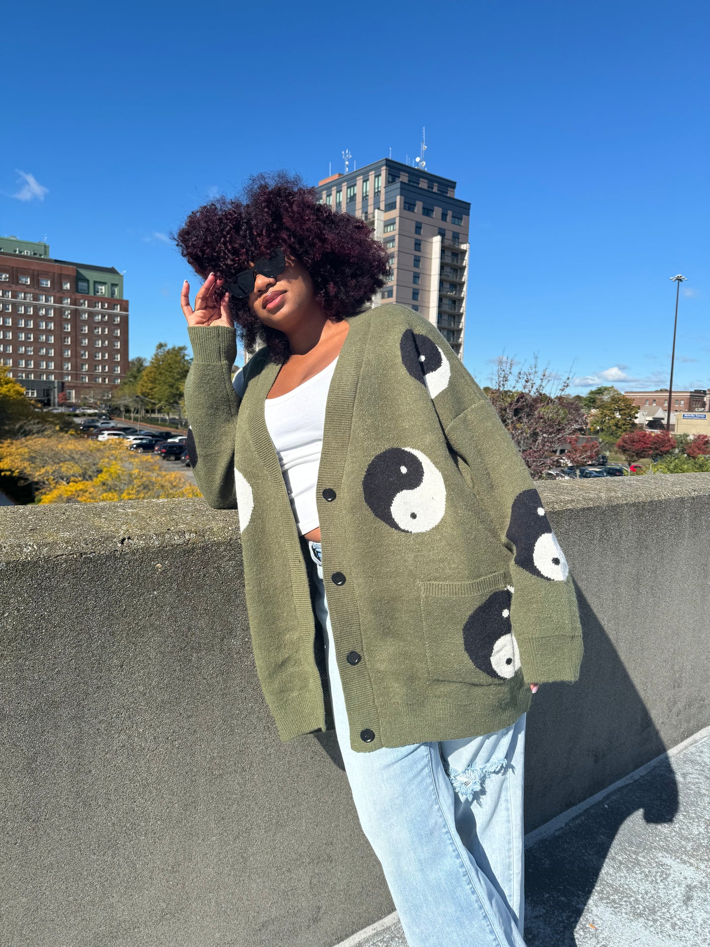 Yin Yang Cardigan