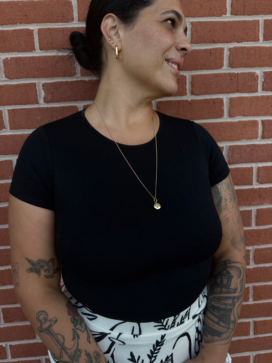 Seamless Short Sleeve Crop