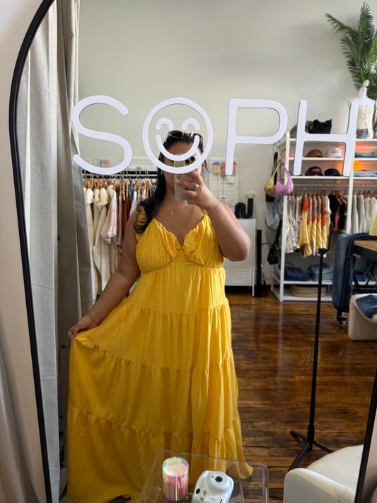 You are My Sunshine Maxi Dress