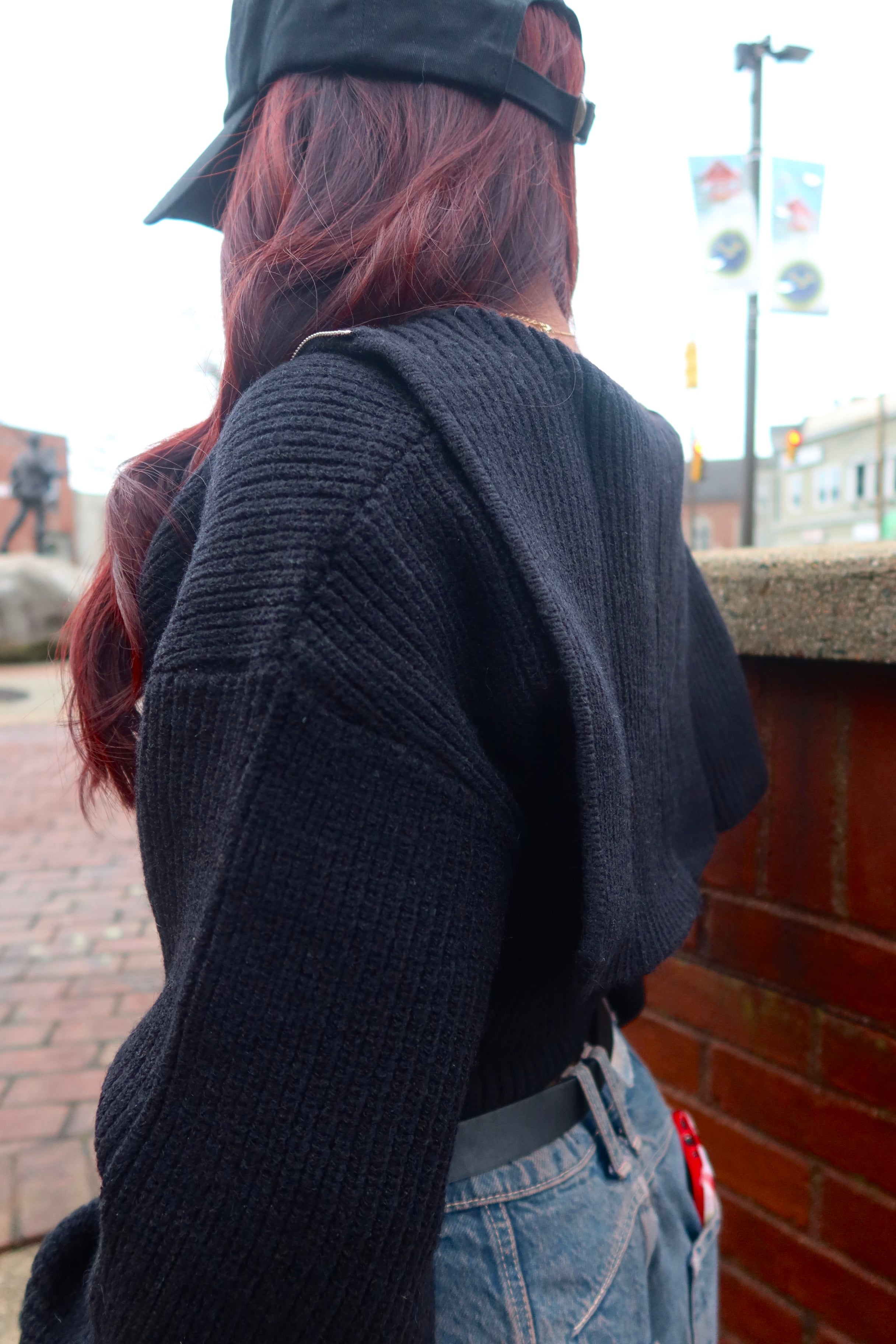 Penelope 2-Way Zip Up Sweater